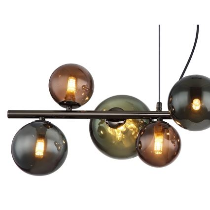 Globo - LED-rippvalgusti juhtmel 9xG9/3,5W/230V