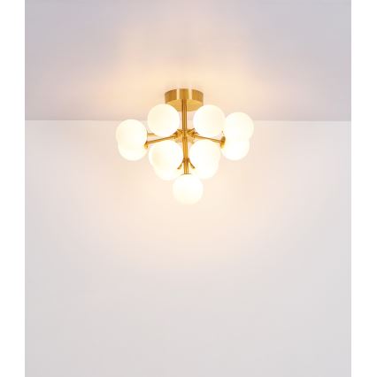 Globo - Pinnale kinnitatav lühter 13xG9/5W/230V d. 56 cm must