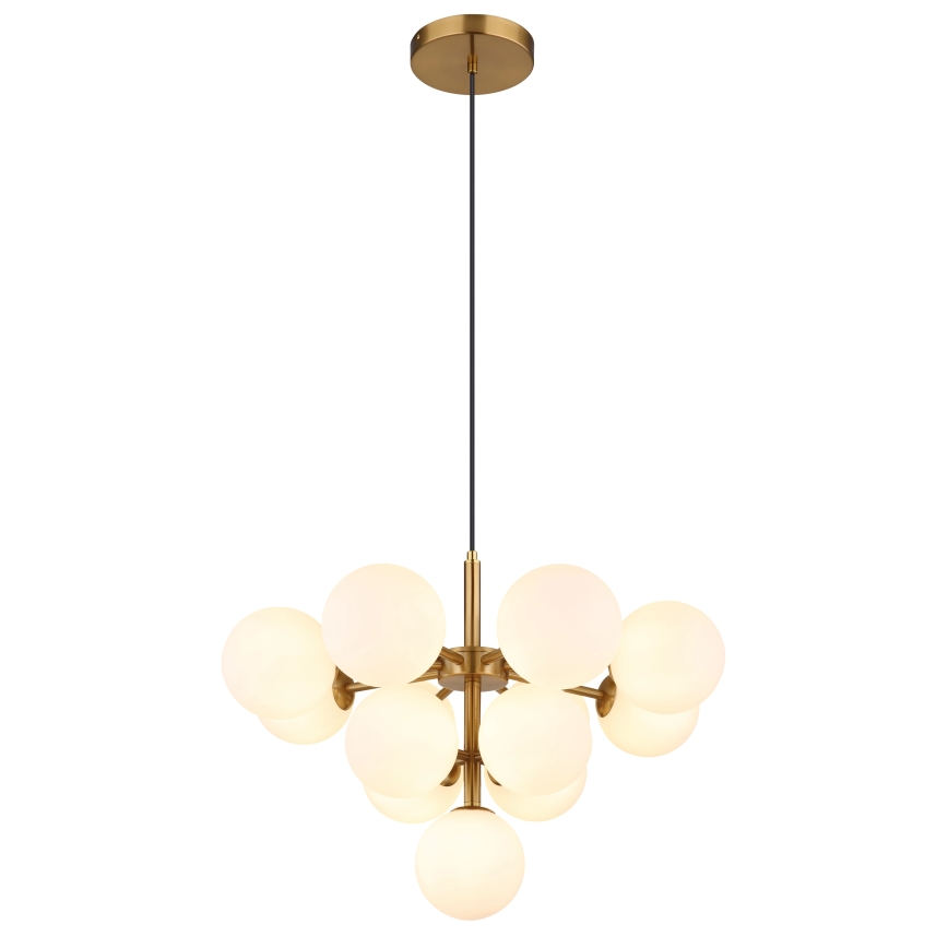 Globo - Lühter 13xG9/5W/230V d. 56 cm kuldne