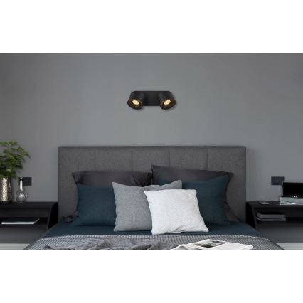 Globo - LED Kohtvalgusti 2xLED/6W/230V must
