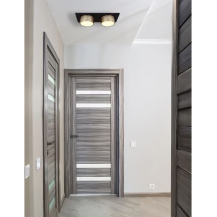 Globo - LED laelamp LED/24W/230V 3000K 46x20 cm messing