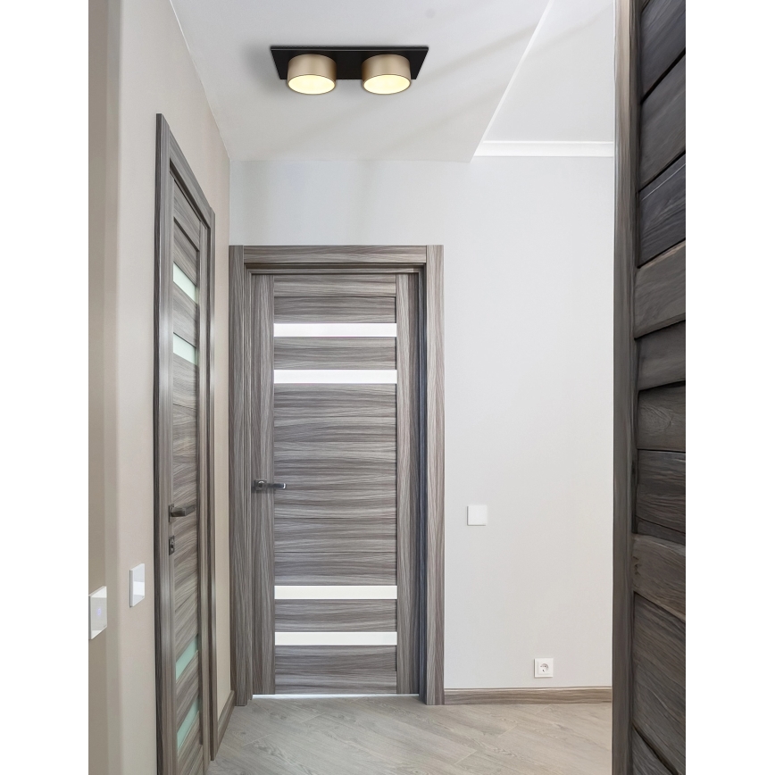 Globo - LED laelamp LED/24W/230V 3000K 46x20 cm messing