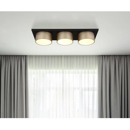 Globo - LED laelamp LED/24W/230V 3000K 58x20 cm beež