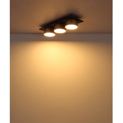 Globo - LED laelamp LED/24W/230V 3000K 58x20 cm beež