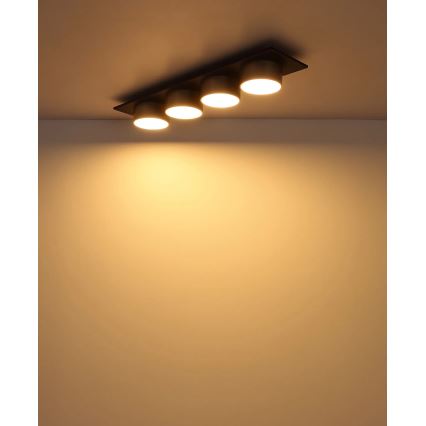 Globo - LED laelamp, 40 W, 230 V, 3000 K, 86 x 20 cm, messing