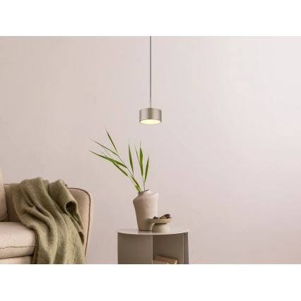 Globo - LED-ripats kaablil LED/12W/230V 3000K läbimõõt 15 cm messing