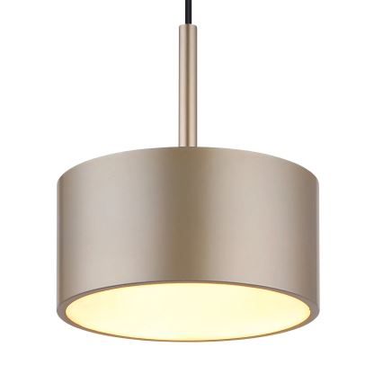 Globo - LED-ripats kaablil LED/12W/230V 3000K läbimõõt 15 cm messing