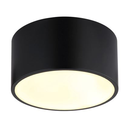 Globo - LED laelamp LED/12W/230V 3000K läbimõõt 15 cm must