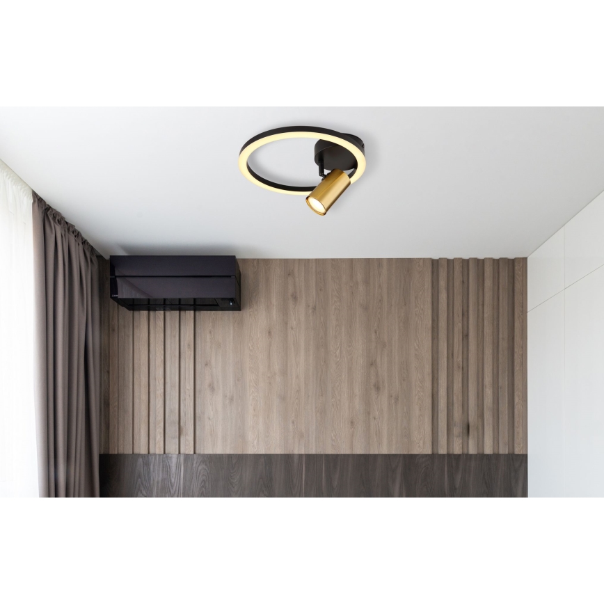Globo - LED Kohtvalgusti seinale 1xGU10/5W/230V + LED/12W/230V