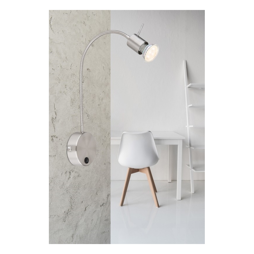 Globo - Paindlik väike lamp 1xGU10/35W/230V