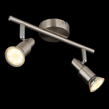 Globo - LED Kohtvalgusti 2xGU10/3W/230V