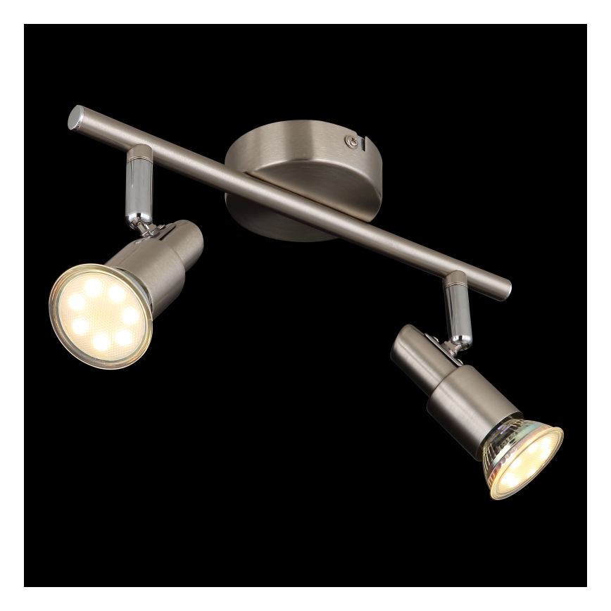 Globo - LED Kohtvalgusti 2xGU10/3W/230V