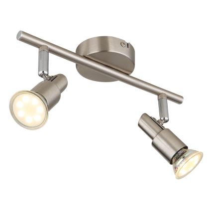 Globo - LED Kohtvalgusti 2xGU10/3W/230V