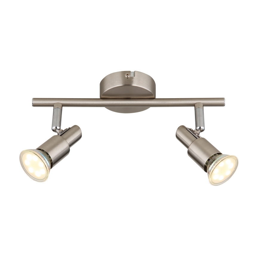 Globo - LED Kohtvalgusti 2xGU10/3W/230V
