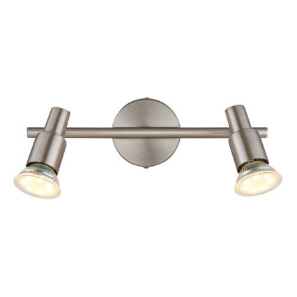 Globo - LED Kohtvalgusti 2xGU10/3W/230V