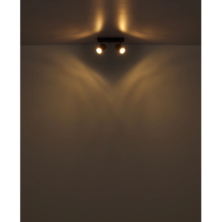Globo - Kohtvalgusti 2xGU10/25W/230V valge/matt kroom