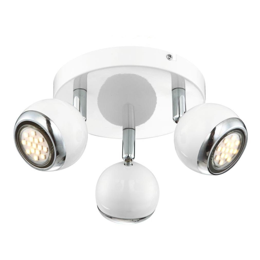 GLOBO 57882-3 - LED-kohtvalgusti OMAN 3xGU10/2.5W