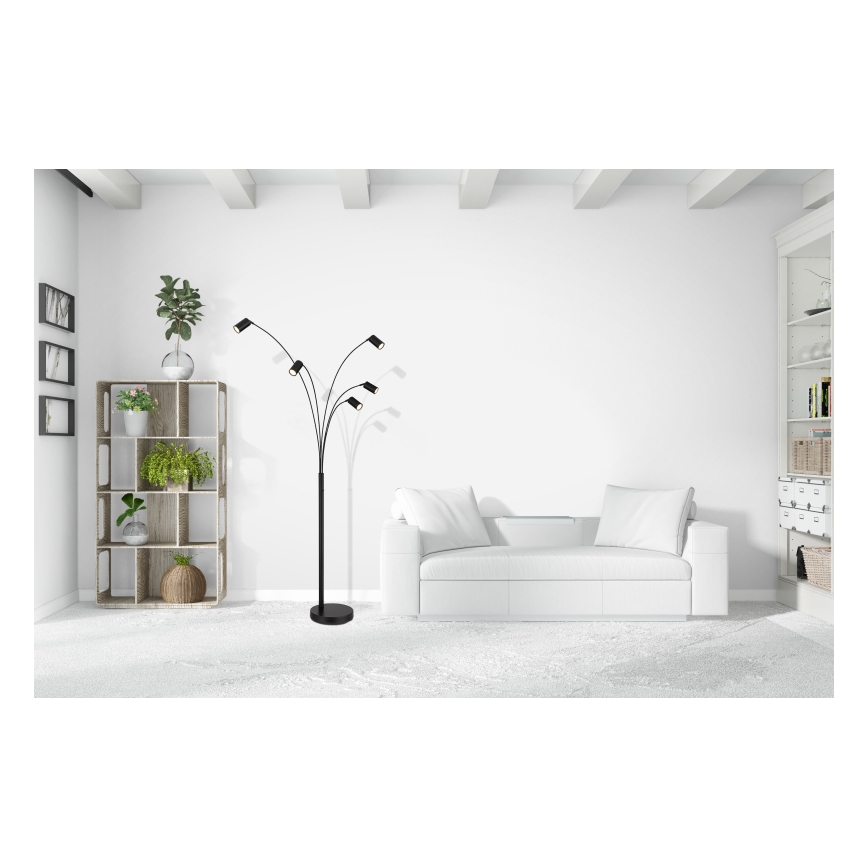 Globo - Põrandalamp 5xGU10/35W/230V