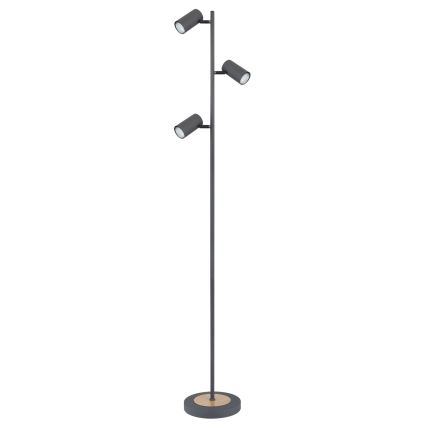 Globo - Põrandalamp 3xGU10/5W/230V hall