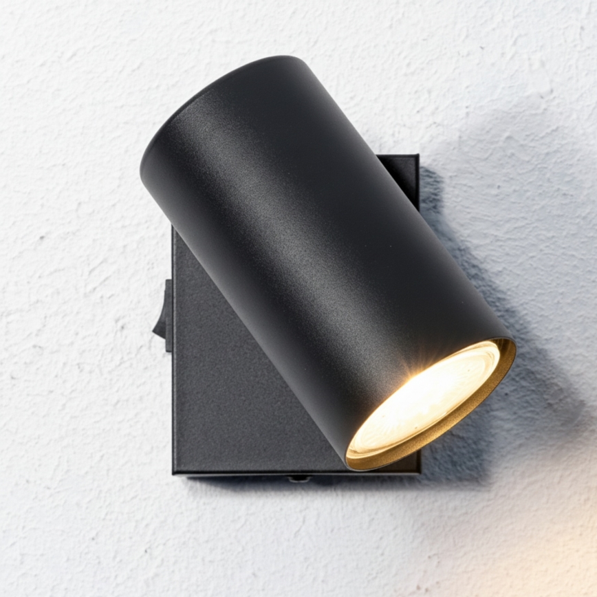 Globo - Kohtvalgusti seinale 1xGU10/25W/230V must