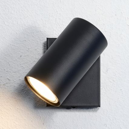 Globo - Kohtvalgusti seinale 1xGU10/25W/230V must