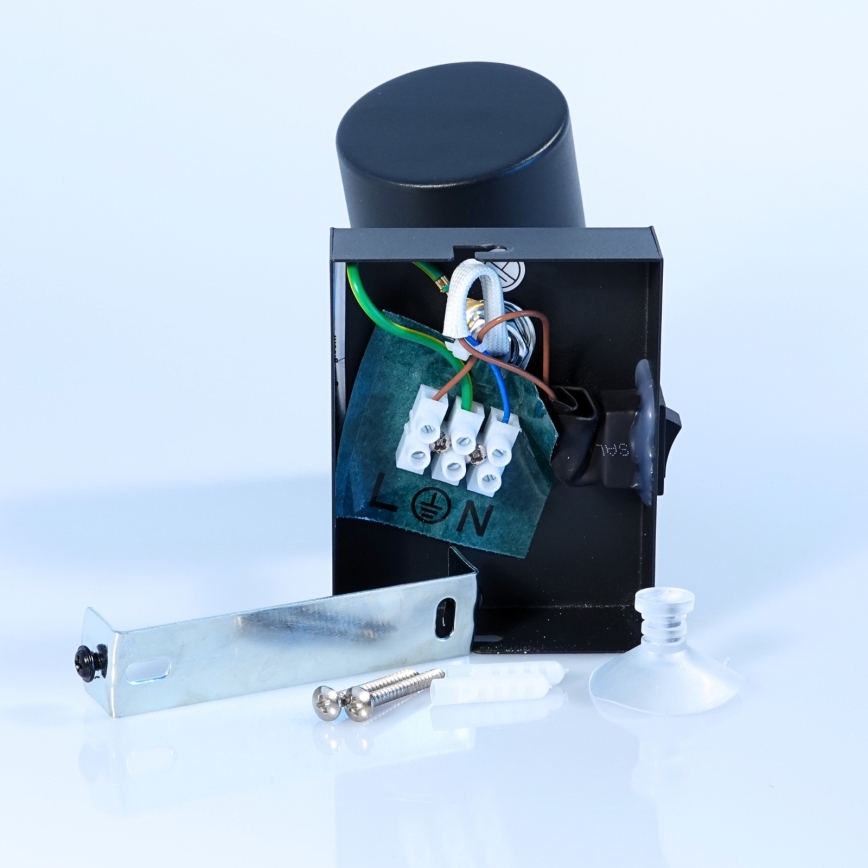 Globo - Kohtvalgusti seinale 1xGU10/25W/230V must