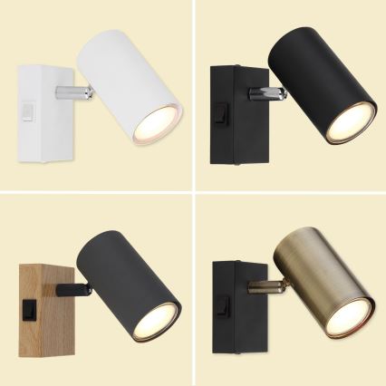 Globo - Kohtvalgusti seinale 1xGU10/25W/230V kuldne