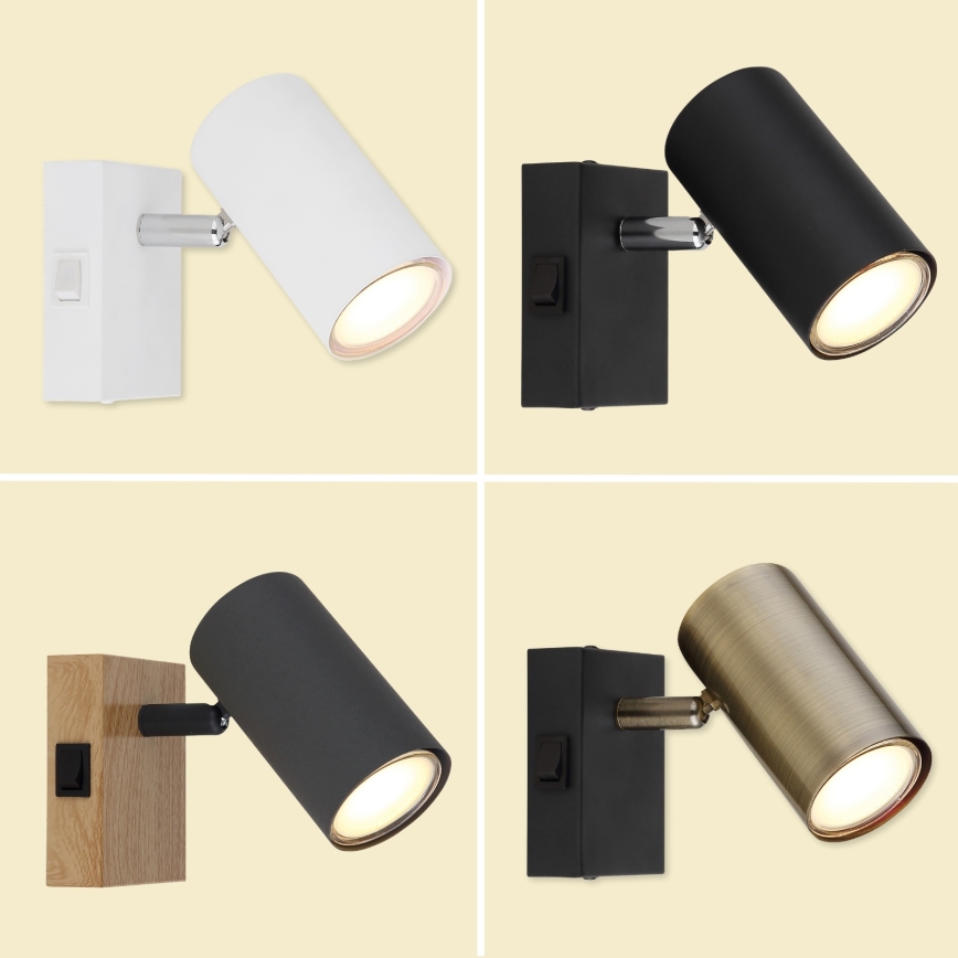 Globo - Kohtvalgusti seinale 1xGU10/25W/230V kuldne