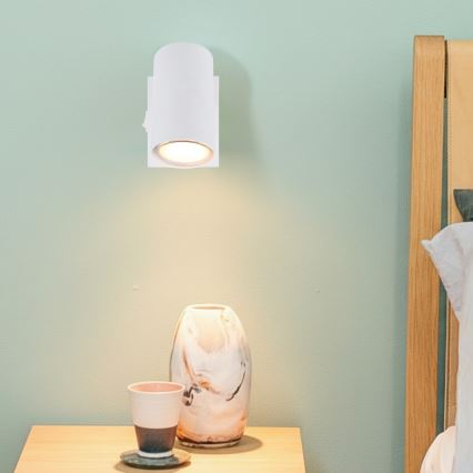 Globo - Kohtvalgusti seinale 1xGU10/25W/230V valge