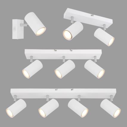 Globo - Kohtvalgusti 2xGU10/35W/230V valge