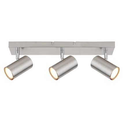 Globo - Kohtvalgusti 3xGU10/25W/230V matt kroom