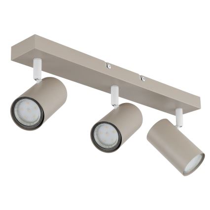 Globo - punktvalgusti 3xGU10/35W/230V beež