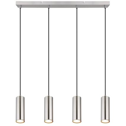 Globo - Lühter 4xGU10/35W/230V matt kroom