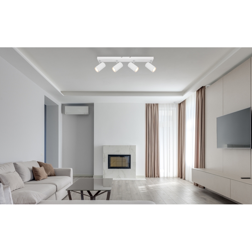 Globo - Kohtvalgusti 4xGU10/35W/230V valge
