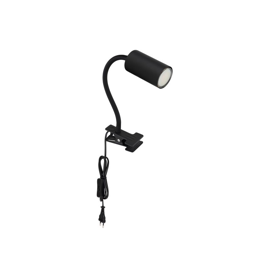 Globo - Painduv lamp kinnitusega 1xGU10/25W/230V must