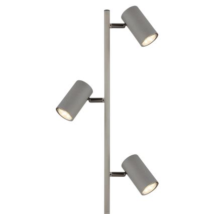 Globo - Põrandalamp 3xGU10/5W/230V hall