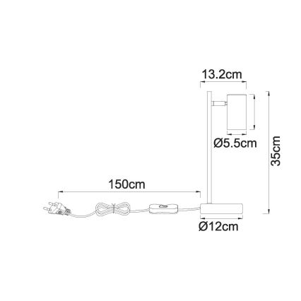 Globo - Laualamp 1xGU10/5W/230V