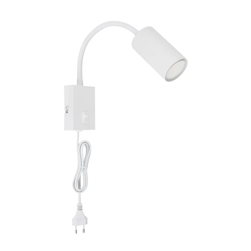 Globo - Paindlik seinalamp 1xGU10/25W/230V valge