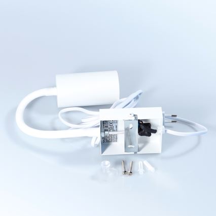 Globo - Paindlik seinalamp 1xGU10/25W/230V valge