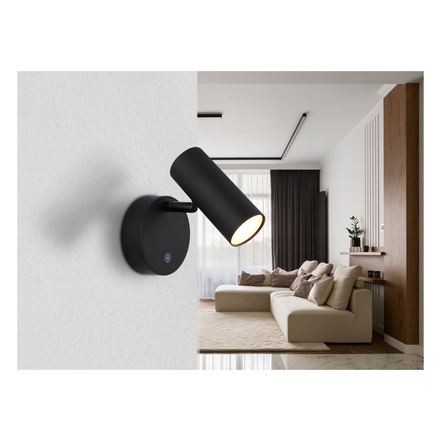 Globo - LED Hämardatav kohtvalgusti seinale LED/0,4W/3,7V 1800 mAh