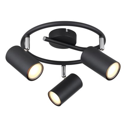 Globo - Kohtvalgusti 3xGU10/25W/230V must