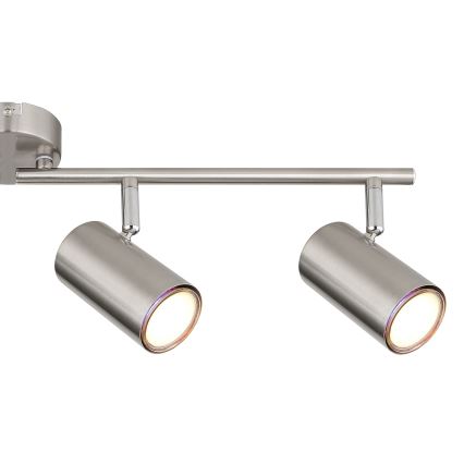 Globo - Kohtvalgusti 4xGU10/25W/230V matt kroom