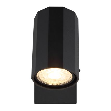 Globo - Kohtvalgusti seinale 1xGU10/25W/230V must