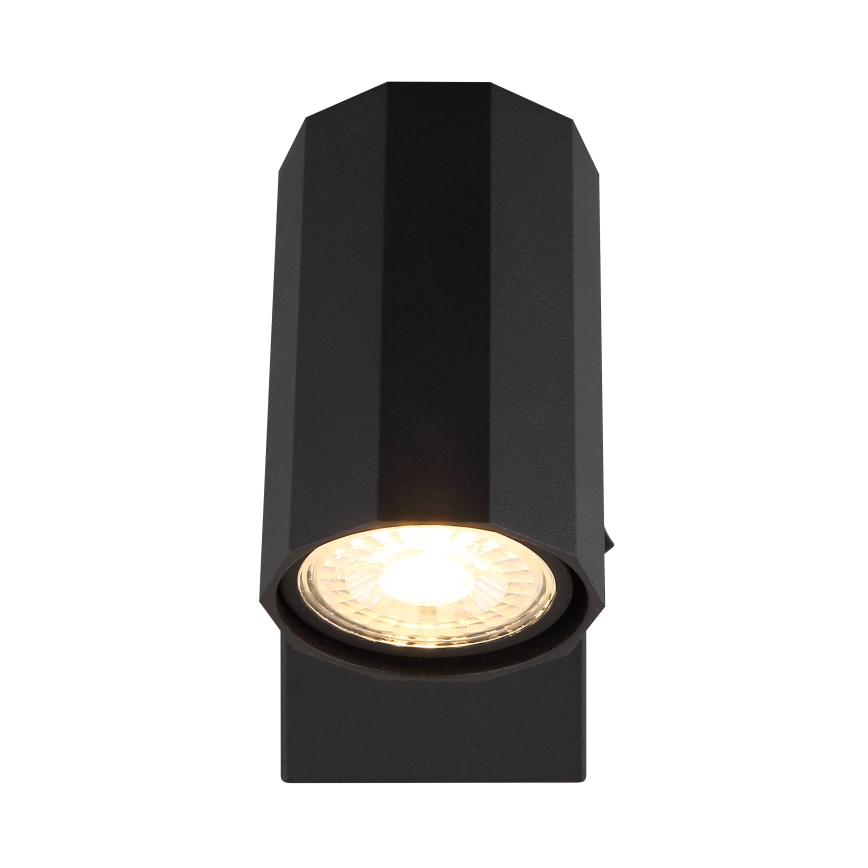 Globo - Kohtvalgusti seinale 1xGU10/25W/230V must
