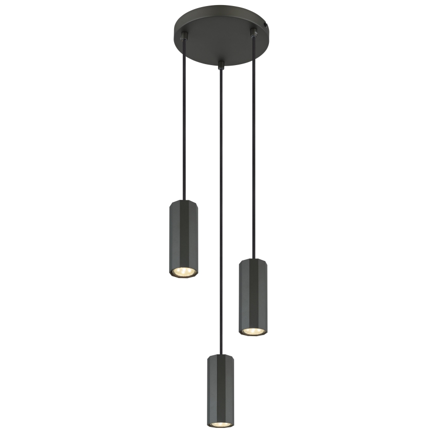 Globo - Lühter 3xGU10/25W/230V must