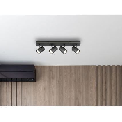 Globo - Kohtvalgusti 4xGU10/25W/230V must