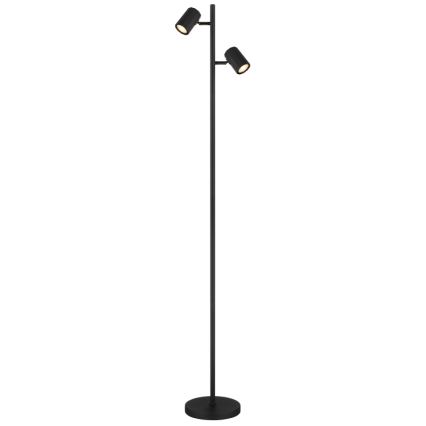 Globo - Põrandalamp 2xGU10/5W/230V must