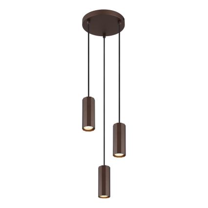 Globo - Lühter 3xGU10/25W/230V pronks