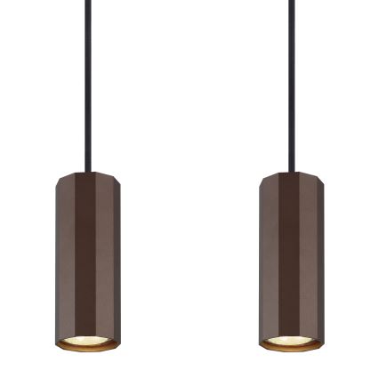 Globo - Lühter 4xGU10/25W/230V pronks