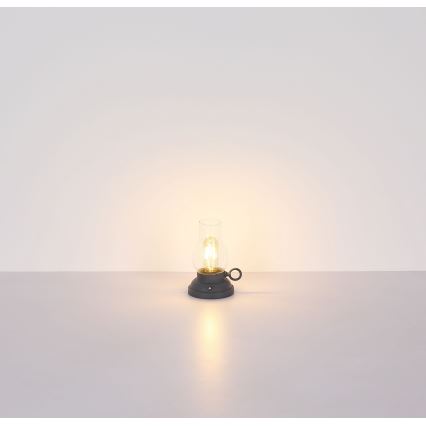 Globo - LED Hämardatav laetav puutetundlik laualamp LED/1W/3,7V 1200 mAh antratsiit